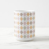 Pastel Argyle Patroon Mok (Center)