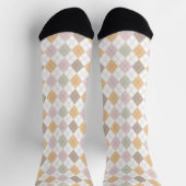 Pastel Argyle Patroon Sokken (Top)