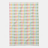 Pastel Argyle-patroon Theedoek (Verticaal)