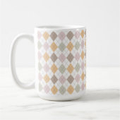 Pastel Argyle Pattern Mok (Links)