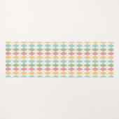 Pastel Argyle Pattern Yogamat (Voorkant (horizontaal))