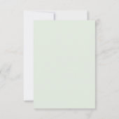 Pastel Art Deco Bewaar de Datum Kaart (Achterkant)