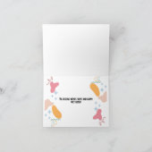 Pastel artistiek veterinair technicus bedankkaart (Binnen)