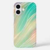 Pastel Aurora Flow Abstract Phone Case (Achterkant)