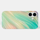 Pastel Aurora Flow Abstract Phone Case (Achterkant (horizontaal))