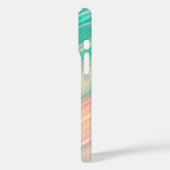 Pastel Aurora Flow Abstract Phone Case (Achterkant / Links)