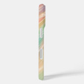 Pastel Aurora Flow Abstract Phone Case (Achterkant / Rechts)