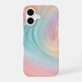 Pastel Aurora Swirl Phone Case iPhone 16 Hoesje (Achterkant)