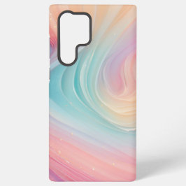 Pastel Aurora Swirl Phone Case Samsung Galaxy Hoesje