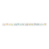 Pastel Autoparaade Ballon Satijnen Lint (Voorkant)