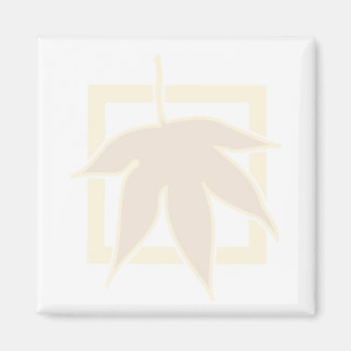 Pastel Autumn Maple Leaf Magneet