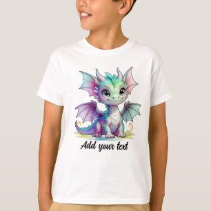 Pastel Baby Draak T-Shirt