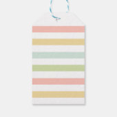 Pastel baby gunst/cadeau labels, genderneutraal cadeaulabel (Achterkant)