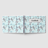 PASTEL BABY JONGEN BLAUWE ITEMS SPEELGOED GASTENBOEK (Volledig)