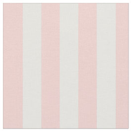 Pastel Baby Roze Witte Streep Stof