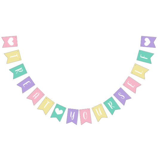 Pastel Baby shower Trakteer jezelf Dessert Tafel Vlaggetjes (Alle)