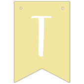 Pastel Baby shower Trakteer jezelf Dessert Tafel Vlaggetjes (Tweede vlag)