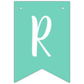 Pastel Baby shower Trakteer jezelf Dessert Tafel Vlaggetjes (Derde vlag)