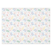 Pastel bakken thema zoete desserts gebak kunst tafelkleed (Voorkant (Horizontaal))