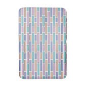 Pastel Bakstenen Mozaïek Badmat (Voorkant Verticaal)
