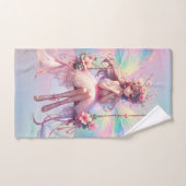 Pastel Ballerina Fairy Prinses Meisjes Bad Handdoek (Handdoek)