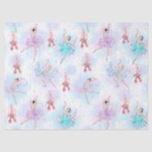 Pastel Ballet Dancers Tissuepapier (Voorkant)