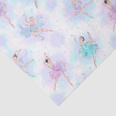 Pastel Ballet dansers Tissuepapier (Detail)