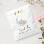 Pastel Ballon Baby Shower Bedankzakje (Gezegeld)