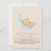 Pastel Balloon Baby Shower Kaart (Voorkant)