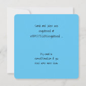 Pastel Balloons Baby Shower by Mail Watercolor Kaart (Achterkant)