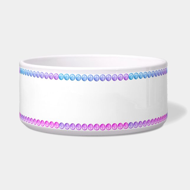 Pastel Balls Pet Bowl Voerbakje (Voorkant)
