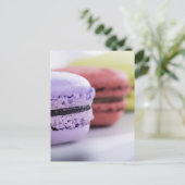 Pastel banketbakker Franse Macaron Briefkaart (Staand voorkant)