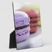 Pastel banketbakker Franse Macaron Fotoplaat (Zijkant)