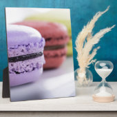 Pastel banketbakker Franse Macaron Fotoplaat (Zijkant)