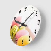 Pastel banketbakker Franse Macaron Ronde Klok (Hoek)