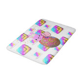 Pastel Bathroom Bath Mat. Badmat (Gekanteld)