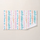 Pastel Batik Patroon Bad Handdoek (Handdoek)