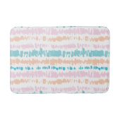Pastel Batik Patroon Badmat (Voorkant)