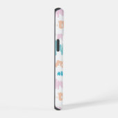Pastel Batik Patroon iPhone 15 Case (Rechterkant)