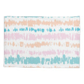 Pastel Batik Patroon Kussensloop (Achterkant-Links)
