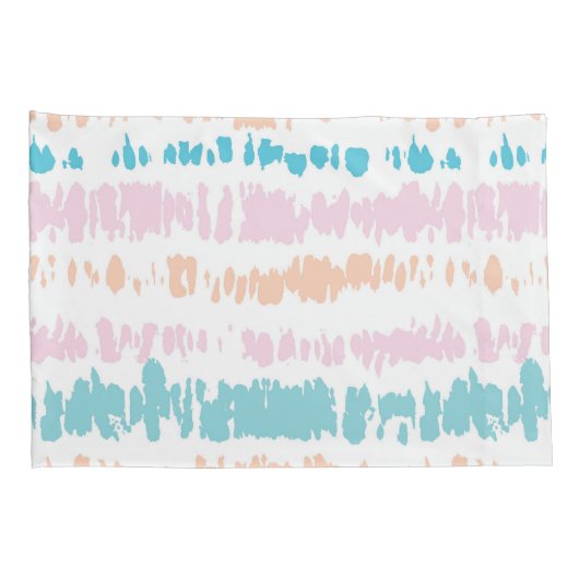 Pastel Batik Patroon Kussensloop (Achterkant-Rechts)