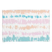 Pastel Batik Patroon Kussensloop (Voorkant-Rechts)