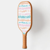 Pastel Batik Patroon Pickleball Paddle (Links)