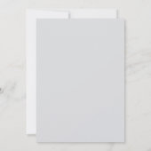 Pastel Beach bruiloft Save The Date (Achterkant)