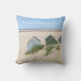 Pastel Beach Huts Sierkussen