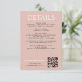 Pastel Beach Informatiekaartje