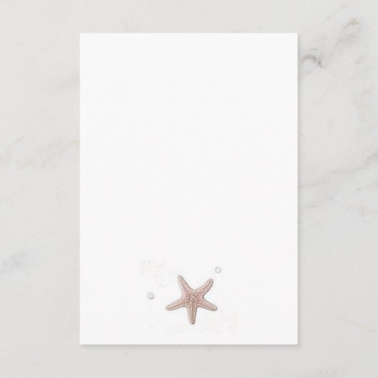 Pastel Beach Informatiekaartje (Achterkant)