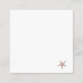 Pastel Beach QR-code Informatiekaartje (Achterkant)