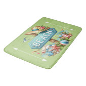 Pastel Beach Shells Badmat (Gekanteld)