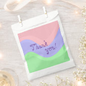 Pastel Bedankt Bedankzakje (Geknipt)